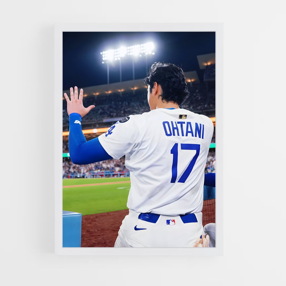 Poster La Tranquillité du Terrain – affiche Baseball (vue 3)